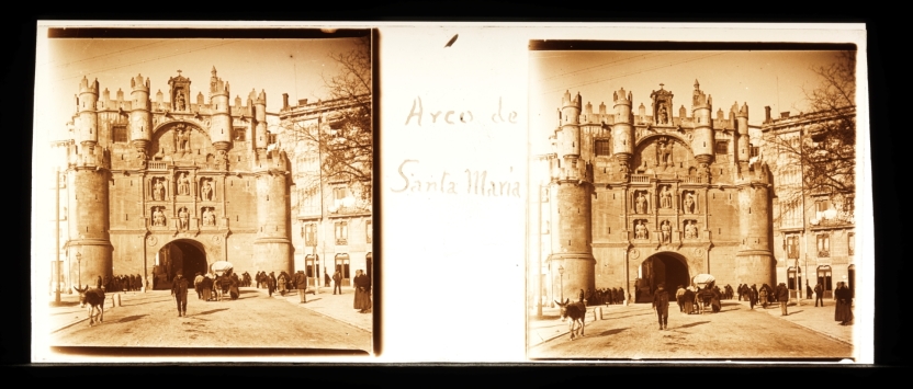 Imagen de la obra: "Arco de Santa María en Burgos"