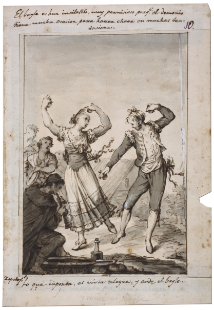 Imagen de la obra: "Lo que importa es vivir alegres, y ande el baile"