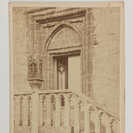 Portada de la capilla del castillo de St. Michael's Mount, Cornualles