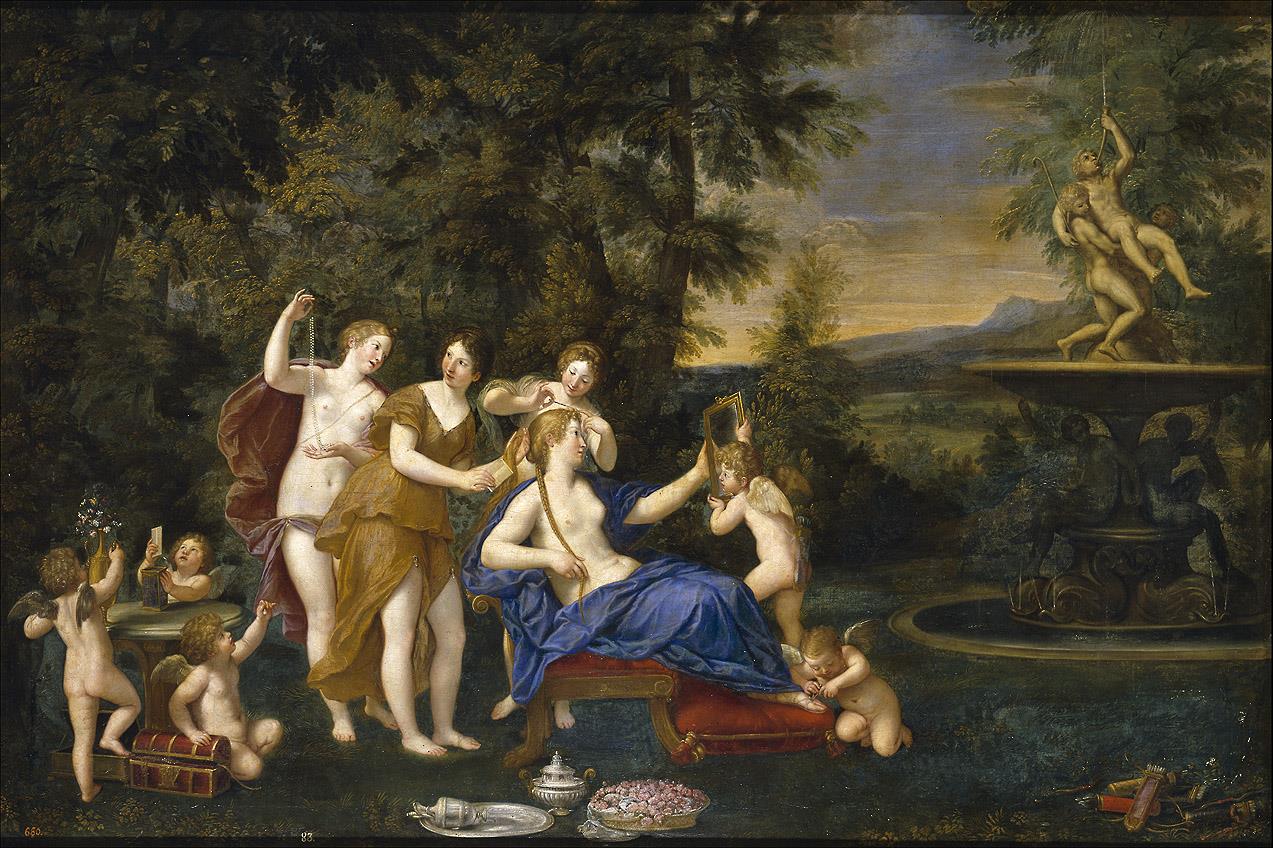 El tocador de Venus de Francesco Albani