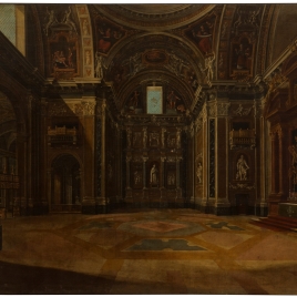 Interior de la Capilla Paolina en Santa María la Mayor de Roma