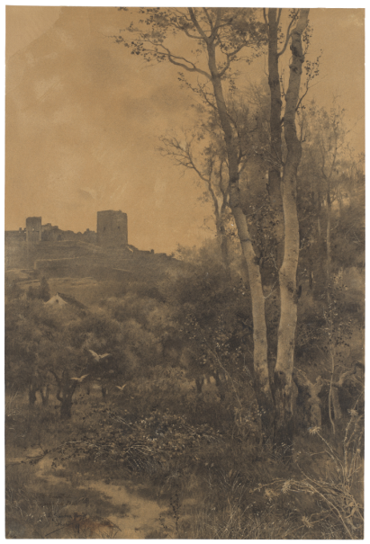 Vista del Castillo de Alcalá de Guadaira