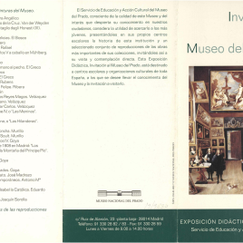 Invitación al Museo del Prado : exposición didáctica itinerante /Museo Nacional del Prado.