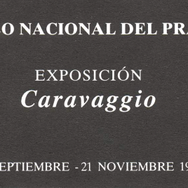 Billete de entrada a la exposición "Caravaggio" en 1999