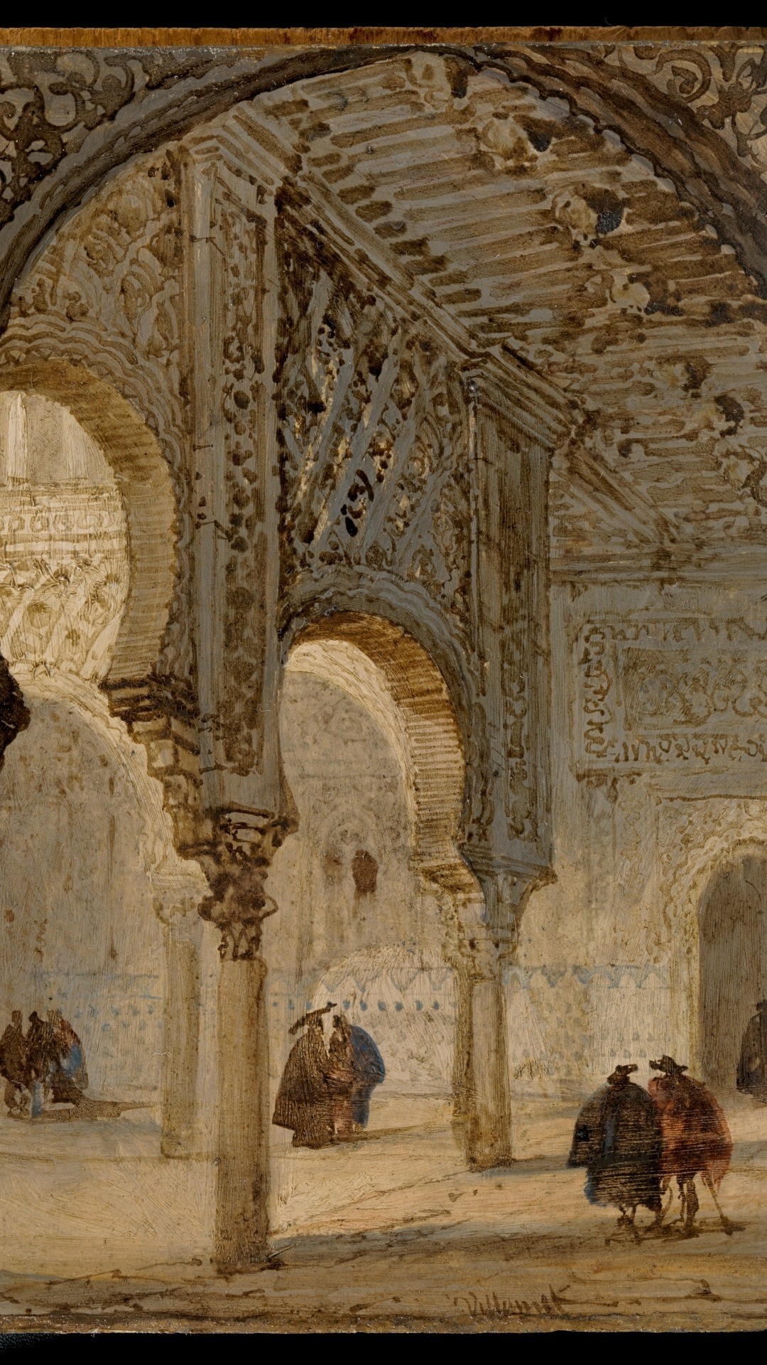 "Díptico con 42 vistas monumentales de ciudades españolas", de Pérez Villaamil