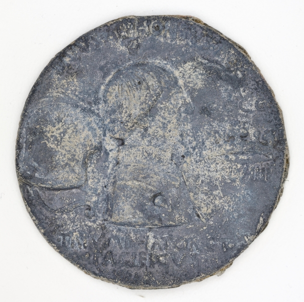 Imagen de la obra: "Alfonso V, rey de Aragón, de Nápoles y de Sicilia - Paisaje con águila sobre cervatillo"