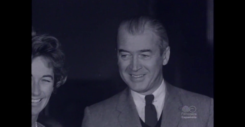 James Stewart visita el Museo del Prado