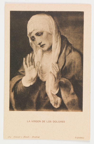 Imagen de la obra: "La Dolorosa con las manos abiertas"