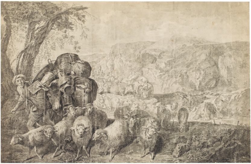 Imagen de la obra: "La partida de David"