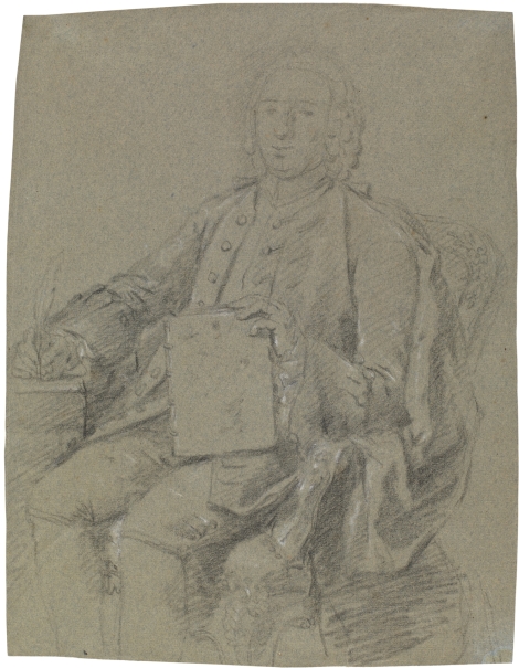 Estudio para el retrato de Ignacio de Hermosilla / Estudio de una mano