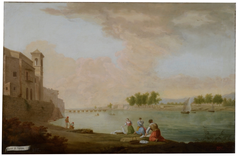 Image of the artwork: "View of Tortosa Bridge"