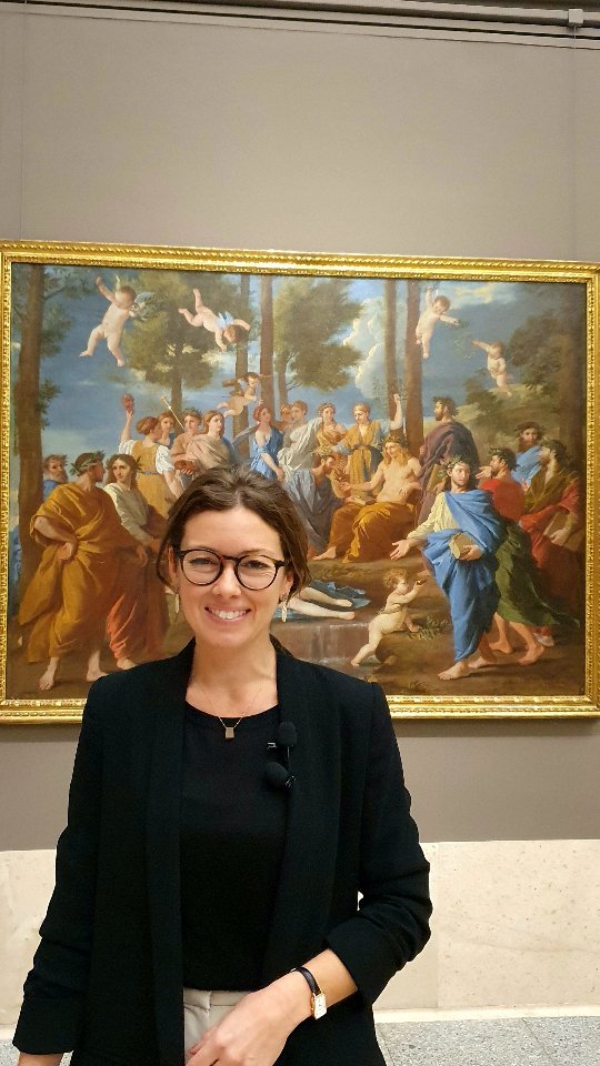 Weekly sessions in English: Parnassus, by Poussin