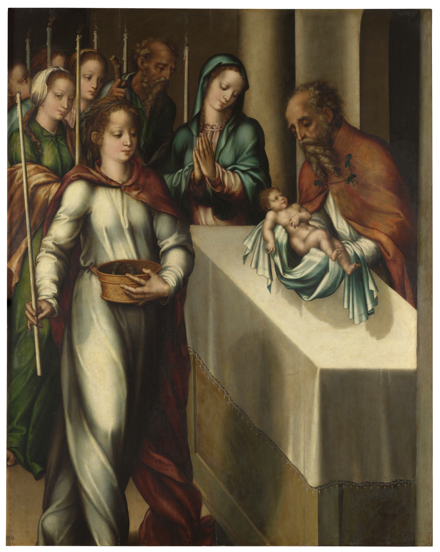 La Purificación de la Virgen o La Presentación en el Templo - Colección -  Museo Nacional del Prado