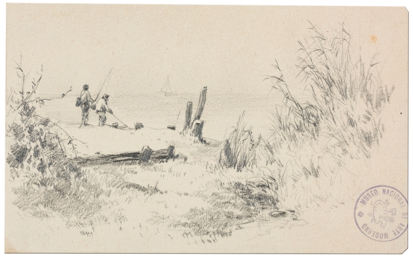Imagen de la obra: "Pescadores"