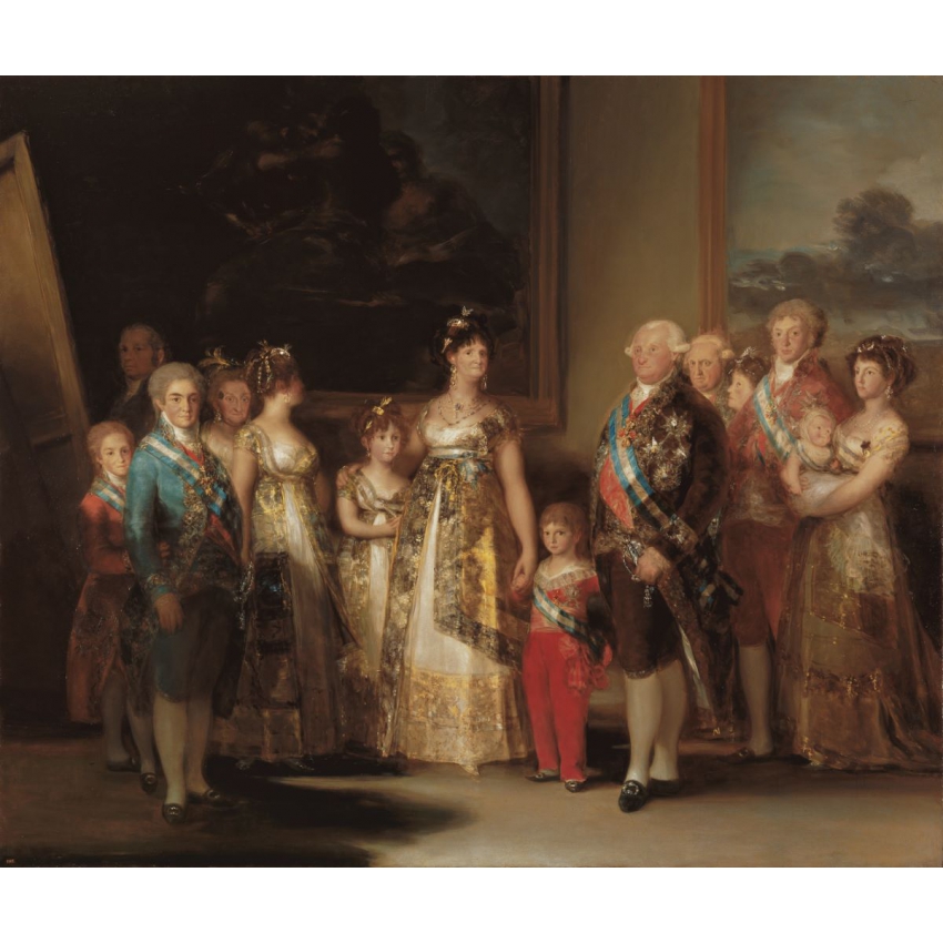 francisco goya family of charles iv