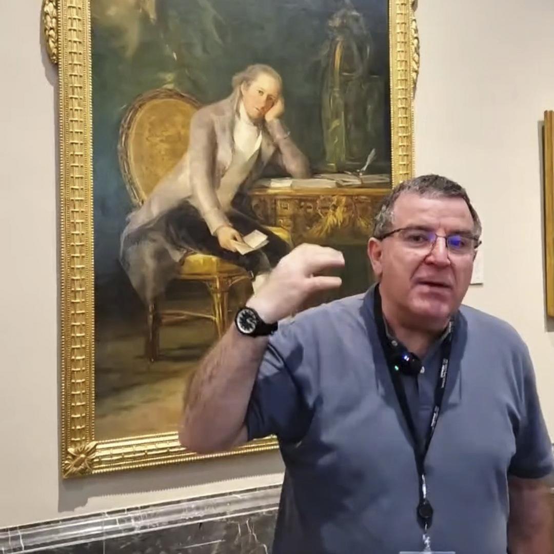 Una obra, un artista: La pose melancólica de Gaspar Melchor de Jovellanos, retratado por Goya