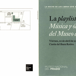La playlist de Rubens : música y óleos en la Biblioteca del Museo del Prado :  viernes, 20 de abril de 2018 , Casón del Buen Retiro / Museo Nacional del Prado.