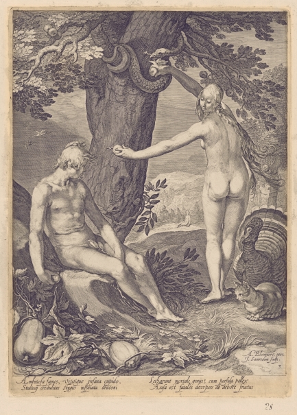 Imagen de la obra: "Tentación de Adán"