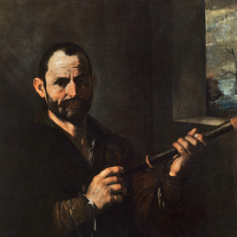 Invitación para la inauguración de la exposición "El joven Ribera"