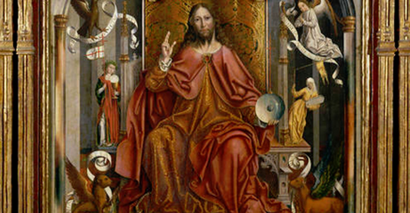 <em>Cristo bendiciendo</em>, Fernando Gallego, comentada por José María Cabrera