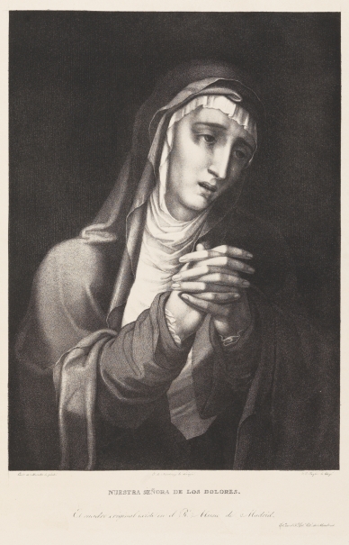 Imagen de la obra: "La Virgen de los Dolores"