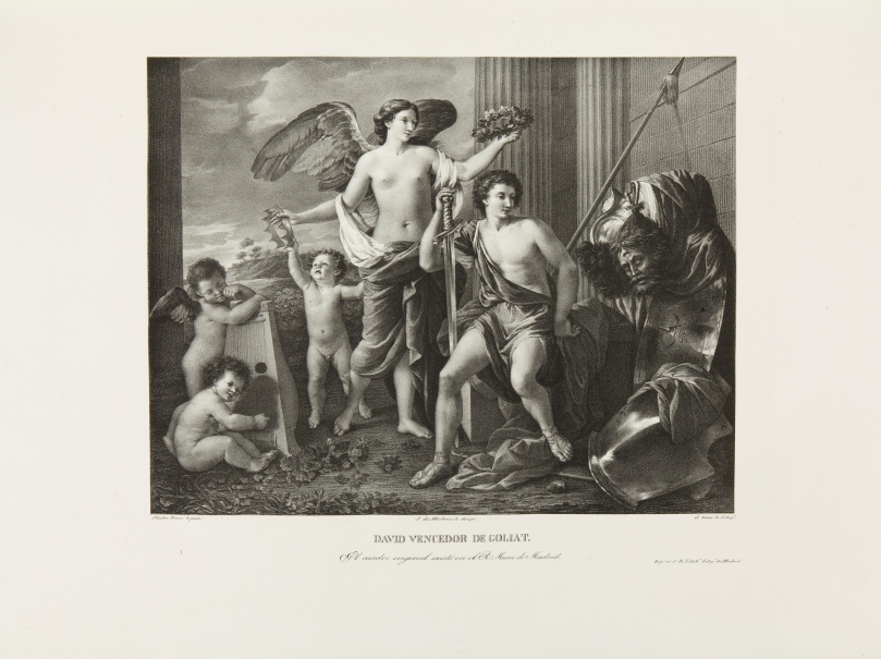 Imagen de la obra: "El triunfo de David"
