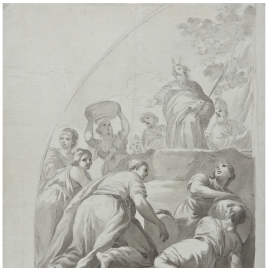 Moisés y la recogida del maná