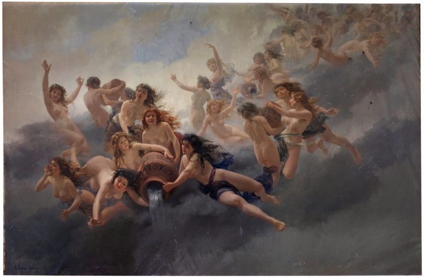 Imagen de la obra: "Nube de verano"