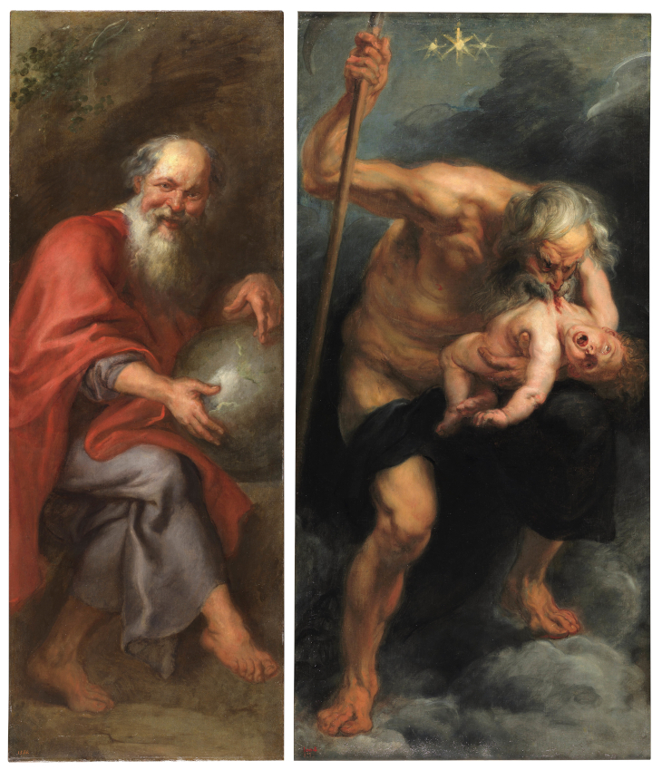 A painting by Rubens and another by an assistant