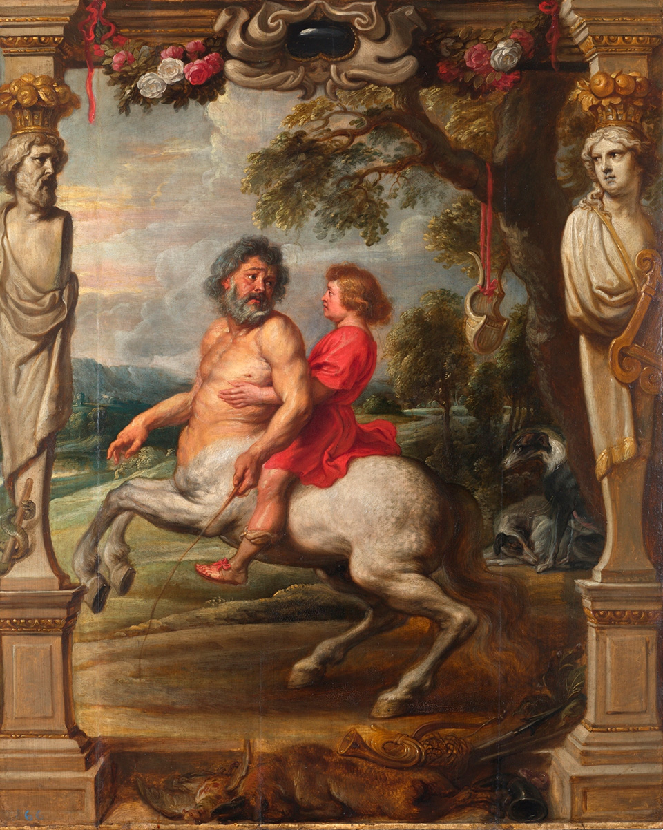 A sketch by Rubens and a workshop version