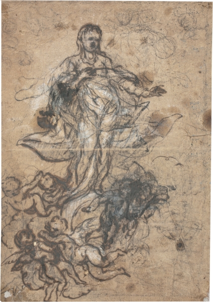 Imagen de la obra: "La Inmaculada Concepción / Apuntes para una Inmaculada y un San Ignacio de Loyola"