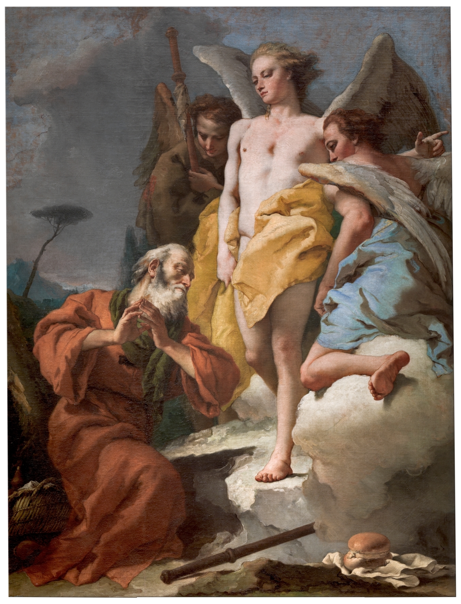 Abraham y los tres ángeles - Colección - Museo Nacional del Prado