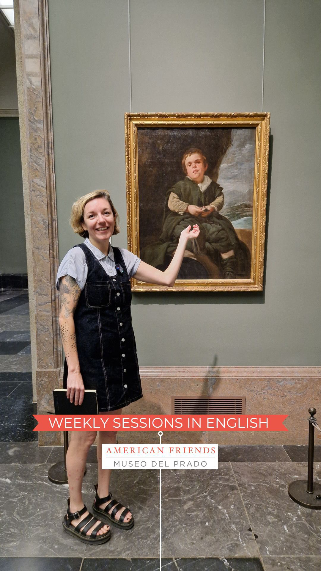 Weekly sessions in English: “El Niño de Vallecas (The Boy from Vallecas, Francisco Lezcano)”, by Velázquez (1635-1645)