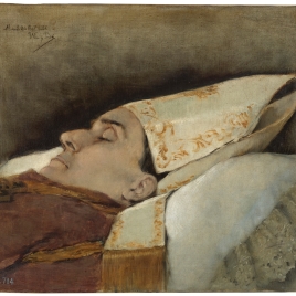Retrato mortuorio del obispo de Narciso Martínez Izquierdo