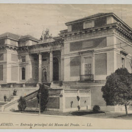 Museo del Prado, vista de la fachada norte o de Goya