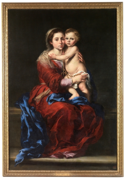 Aproximación agitación Legibilidad La Virgen del Rosario - Colección - Museo Nacional del Prado