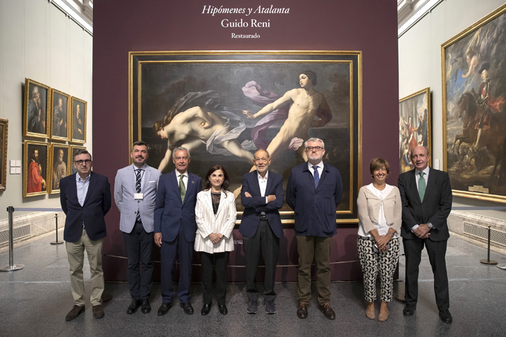 El Museo Nacional del Prado presenta Hipómenes y Atalanta de Guido Reni en un emplazamiento singular