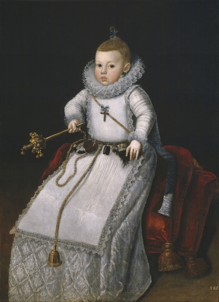 La infanta Margarita Francisca, hija de Felipe III