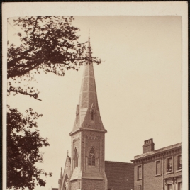 Exterior de la Iglesia congregacional en Surbiton
