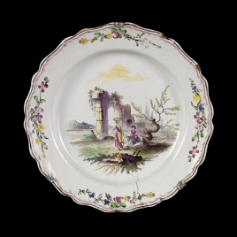 Plato. Vajilla de la Veuve Perrin