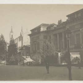 Museo del Prado, vista de la fachada norte o de Goya