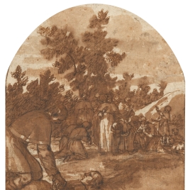 Saint Dominic Comforting the Pilgrims