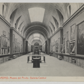 Museo del Prado, vista de la Galería Central