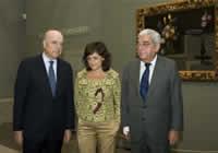 La ministra de Cultura inaugura la exposición dedicada a los bodegones de la colección Naseiro adquiridos para el Prado