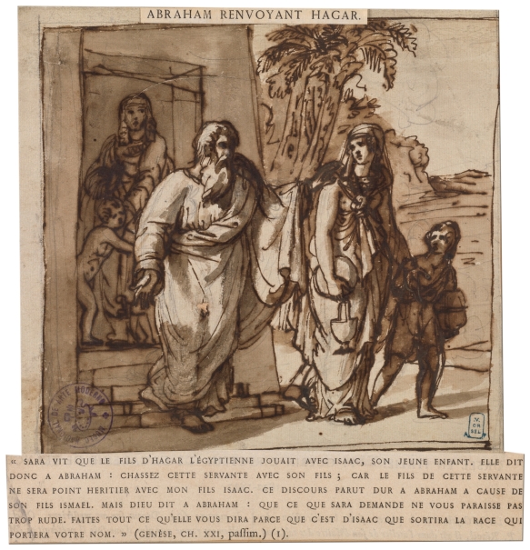 Imagen de la obra: "El repudio de Agar"
