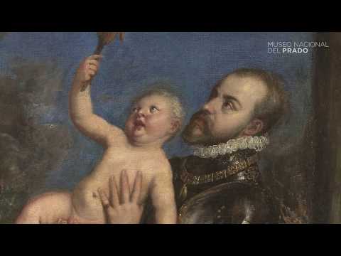 Tiziano. Felipe II ofreciendo al cielo al infante don Fernando. Obra comentada