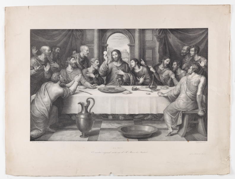 Imagen de la obra: "La Última Cena"