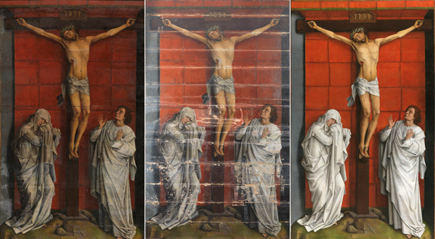 The restoration of Rogier van der Weyden’s Crucifixion