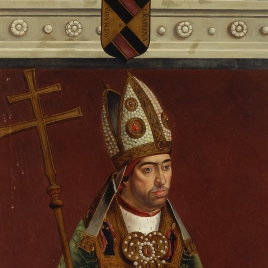 El cardenal Don Pedro González de Mendoza, arzobispo de Toledo (copia)