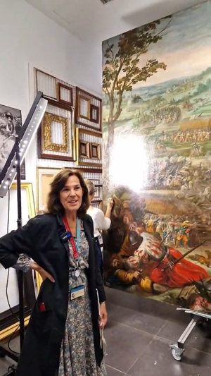 Dos escenas de batallas de Carducho para el Salón de Reinos